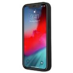 Guess GUHCP12SLSVSBW iPhone 12 mini 5,4" black white hardcase Silicone Vintage - imagine 5