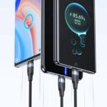 USAMS Cable U85 USB-C to USB-C 100W 1.2mPD Fast Charging black SJ632USB01 (US-SJ632) - imagine 4