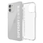 SuperDry Snap iPhone 12 mini Clear Casebiały/white 42593 - imagine 3