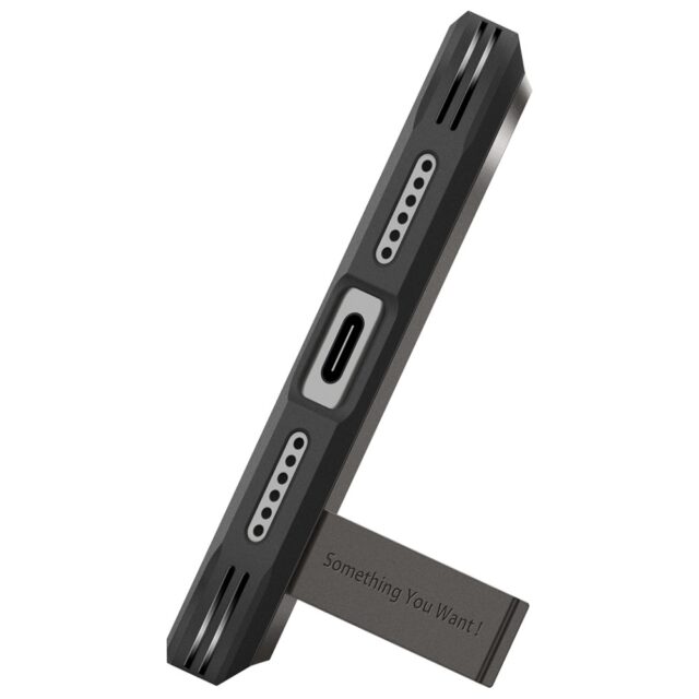 Spigen Tough Armor "T" MAG MagSafe Case for iPhone 17 Pro Max gunmetal - imagine 6