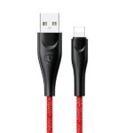 USAMS Braided U41 Lightning 1m 2A red SJ391USB02 (US-SJ391) Fast Charge