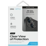 UNIQ Optix Clean Camera Lens Protector iPhone 15 6.1" / 15 Plus 6.7" camera lens glass - imagine 2