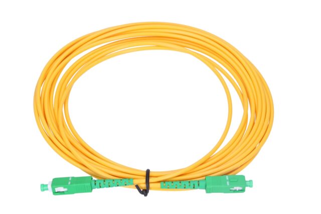 Extralink SC/APC-SC/APC | Patchcord | Single mode, Simplex, G.657A1, 3mm, 0,5m - imagine 2
