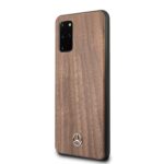Mercedes MEHCS67VWOLB S20+ G985 hard case brown Wood Line Walnut - imagine 2