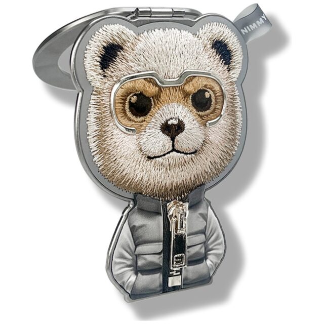 Magnetic pendant Nimmy Cool&Cute    2.0 Bear grey - imagine 3