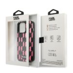 Karl Lagerfeld KLHCP13XMNMP1P iPhone 13 Pro Max 6,7" hardcase pink Monogram Plaque - imagine 8
