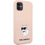 Karl Lagerfeld KLHCN61SNCHBCP iPhone 11/XR 6,1" hardcase pink Silicone Choupette - imagine 4