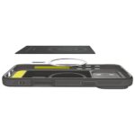 Spigen Rugged Armor Mag MagSafe Case for iPhone 17 Pro Gray - imagine 7