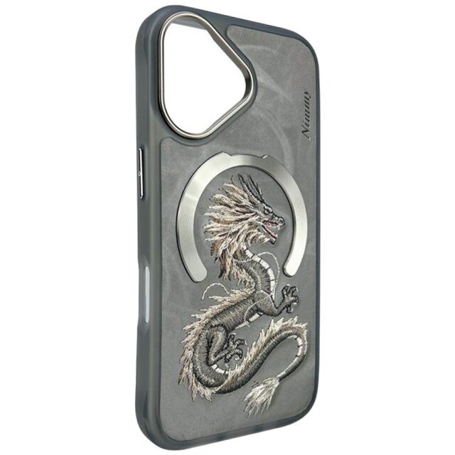 Nimmy Dragon MagSafe case for iPhone 16 grey - imagine 5