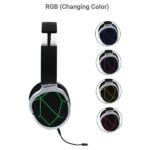 AWEI A799BL Bluetooth gaming headphones with microphone, black - imagine 6