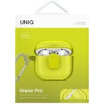 Case UNIQ Glase Pro for AirPods 4 Lock    Case yellow - imagine 2