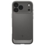 Spigen Rugged Armor Mag MagSafe Case for iPhone 17 Pro Gray - imagine 2