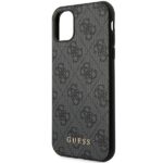 Guess GUHCN61G4GG iPhone 11 6,1" / Xr grey hard case 4G Collection - imagine 6