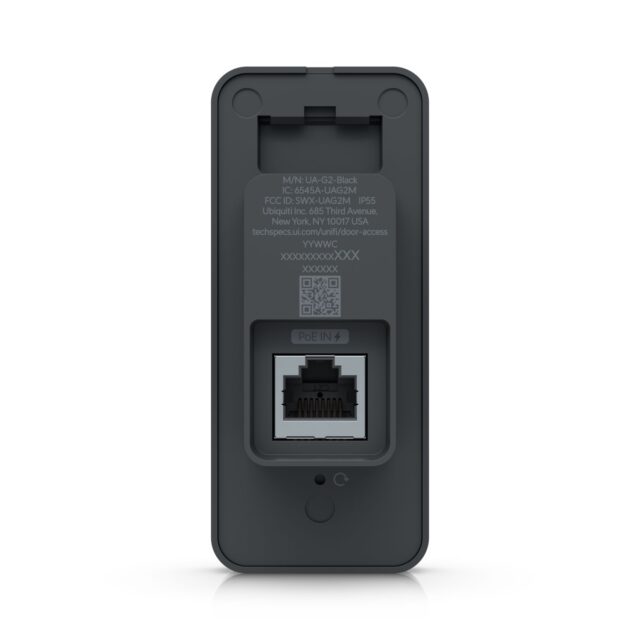 Ubiquiti UA-G2-Black | NFC Bluetooth Access reader | UniFi Access Reader G2, BT4.1, IP55, PoE - imagine 5