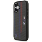 Case BMW M Kevlar Lines & Logo MagSafe for iPhone 17 black - imagine 2