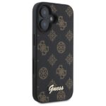 Guess GUHMP16SPGPYSK iPhone 16 6.1" black hardcase Peony Script MagSafe - imagine 4