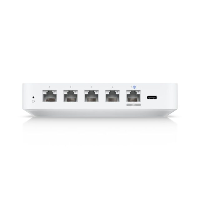 Ubiquiti UCG-Ultra EU | UniFi Cloud Gateway | 4x GbE RJ45 LAN, 1x 1/2.5GbE RJ45 WAN, USB-C, Bluetooth - imagine 3