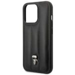 Karl Lagerfeld KLHCP14LPSQPK iPhone 14 Pro 6,1" hardcase black Puffy Ikonik Pin - imagine 6