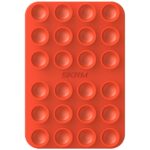 Universal suction cup Skinarma Stax MagSafe for phone orange