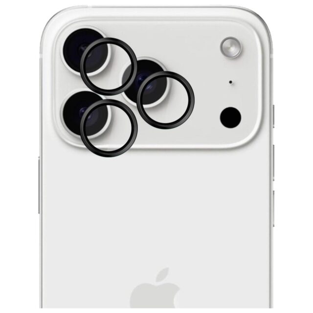 3MK HARDY Lens Protection Pro for Apple iPhone 17 Pro /17 Pro Max Black - imagine 6