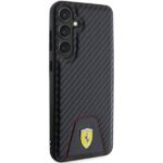 Ferrari FEHCS24MN3PUK S24+ S926 black hardcase Carbon Stitched Bottom - imagine 4