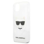 Karl Lagerfeld KLHCP13MCTR iPhone 13 / 14 / 15 6,1" hardcase transparent Choupette Head - imagine 6