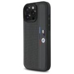 BMW BMHCP16X23PUPVA iPhone 16 Pro Max 6.9" anthracite hardcase M Perforated Tricolor Detail - imagine 2