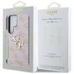 Case Guess Big 4G Logo Classic Logo for Samsung Galaxy S25 Ultra pink - imagine 8