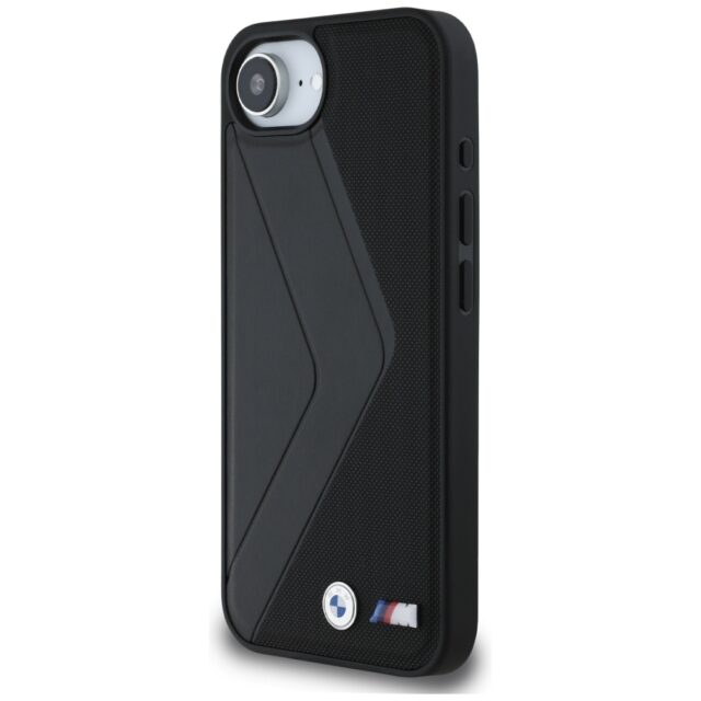 Case BMW Oversized Stripes MagSafe for iPhone 16e black - imagine 2