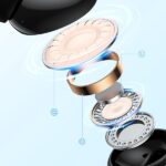 AWEI Bluetooth 5.3 T61 TWS headphones + docking station black - imagine 3