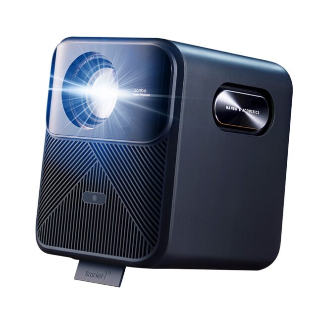 Wanbo Mozart 1 Pro New Blue | Projector | 1200ANSI, 1080p, Google TV - imagine 4