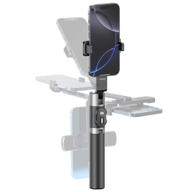 Selfie Stick USAMS ZB324 Mini Wireless   black - imagine 3