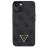 Guess GUHCP14SP4TDSCPK iPhone 14 / 15 / 13 6.1" black hardcase Crossbody 4G Metal Logo - imagine 3