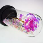 Eternal Rose in Glass Extralink Home, Pink LED Light - imagine 4