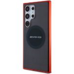 AMG AMHMS24L23HBCK S24 Ultra S928 black hardcase with Transparent Bicolor and MagSafe - imagine 2