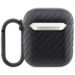 BMW BMA2WMPUCA2 AirPods 1/2 cover black Carbon Double Metal Logo - imagine 2