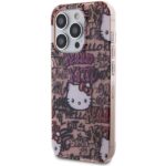 Hello Kitty HKHCP14LHDGPTP iPhone 14 Pro 6.1" pink hardcase IML Tags Graffiti - imagine 2