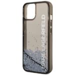 Karl Lagerfeld KLHCP14MLCKVK iPhone 14Plus / 15 Plus 6,7" black hardcase Liquid Glitter Elong - imagine 6
