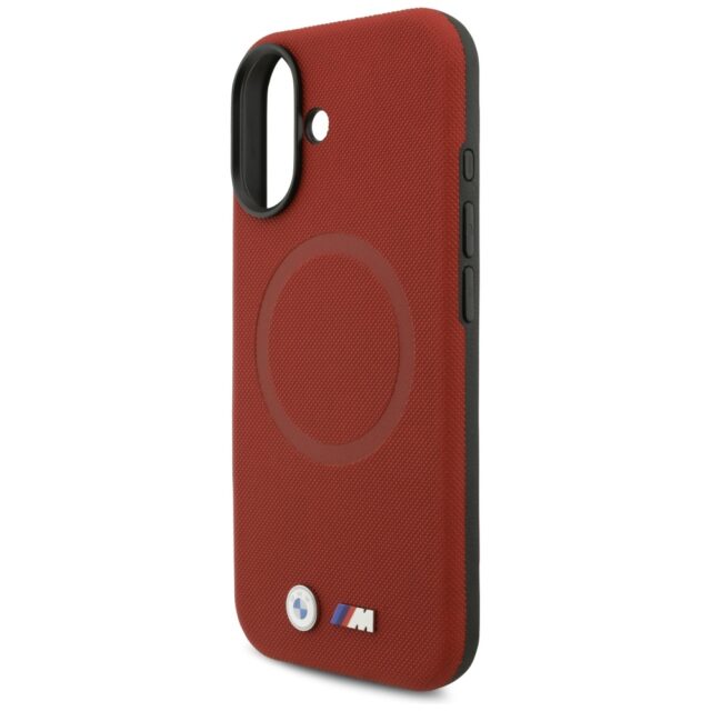 BMW M FW Metal Logo MagSafe Case for iPhone 17 Red - imagine 6