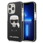Karl Lagerfeld KLHCP13LTPEIKK iPhone 13 Pro / 13 6,1" hardcase black Iconik Karl