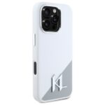 Karl Lagerfeld KLHMP16XSCMKMPCH iPhone 16 Pro Max 6,9" white hardcase Silicone Initial Metal - imagine 4