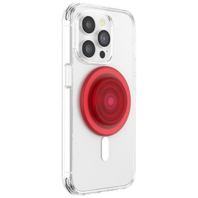Uchwyt i podstawka do telefonu            Popsockets Blanchette Red MagSafe czerwony 808974 - imagine 5