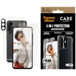 Protective set CARE by PanzerGlass Flagship 3in1 Case+Glass+Lens for Samsung Galaxy A36 5G