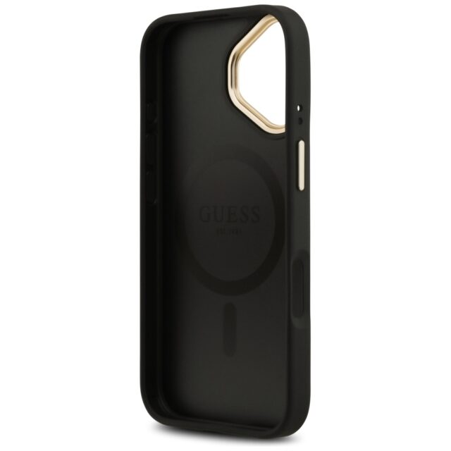 Case Guess 4G PU Classic Logo MagSafe for iPhone 17 black - imagine 7