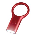 Lexon Nomaday Keychain with Flashlight dark red LL136DR - imagine 2
