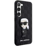 Karl Lagerfeld KLHCS23SSAKLHKPK S23 S911 hardcase black Saffiano Monogram Ikonik - imagine 4