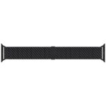 Band PITAKA Carbon Fiber Modern for Apple Watch 1/2/3/4/5/6/7/8/9/10/11/SE/SE 3/Ultra1/2/3 black - imagine 9