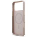 Case Guess 4G Circle Classic Logo        MagSafe for iPhone 17 Pro Max pink - imagine 7