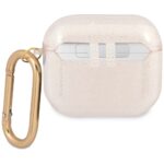 Guess GUA3UCG4GD AirPods 3 cover gold Glitter Collection - imagine 3