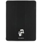 Karl Lagerfeld KLFC13RM24SAKCK iPad Air 13" 2024 Book Cover black Saffiano Magnetic Karl &Choupette - imagine 2